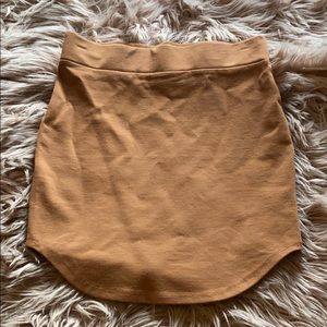 Tan skirt